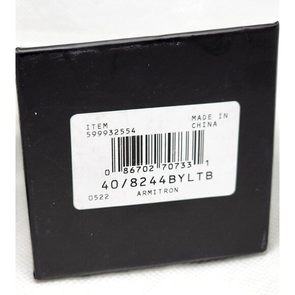 Armitron Pro Sport Yellow-Black Watch: Water-Resistant Dual Time & Chrono Unisex - Picture 8 of 15